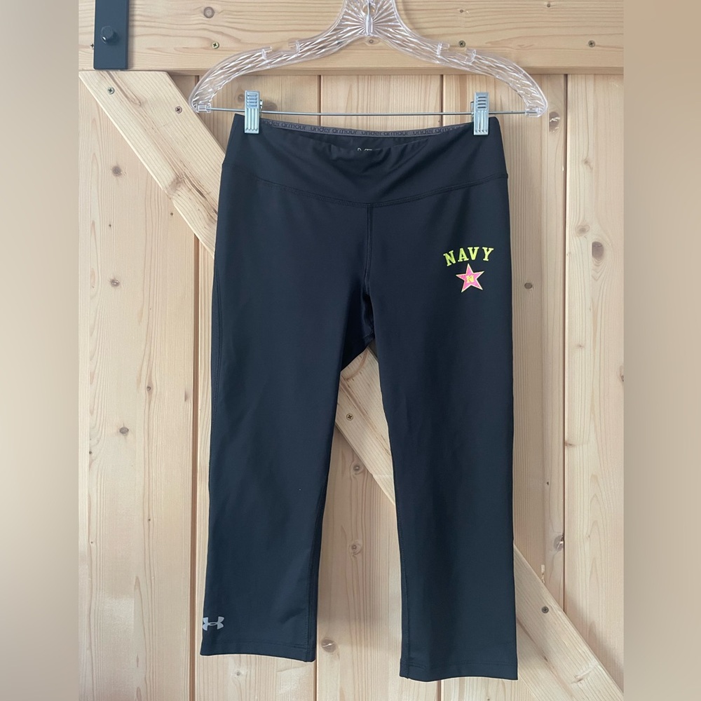 Under Armour Heat Gear Capri Leggings Size Medium